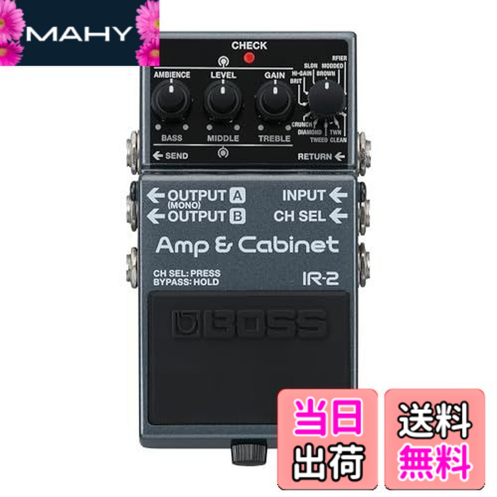 【送料無料】BOSS/IR-2 Amp & Cabinet アンプシミュレーター キャビネットIRローダー ボス IR2