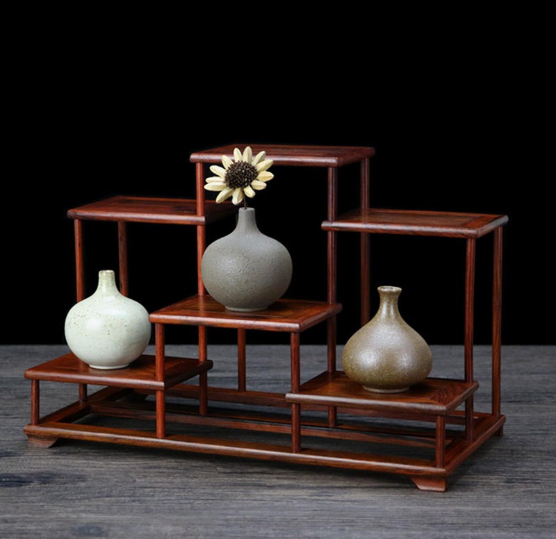 茶器納める棚 赤酸枝 3層 多役立つこと御盆 小物納める御盆 部屋の入り口納める 室内装飾 茶押し入れ 用材 卓上仕合わせ 茶道佩び物 瀬戸もの 茶台 骨董品見せびらかす 中国 茶器 中国茶器 香炉 盆栽 茶道具 茶道 茶杯