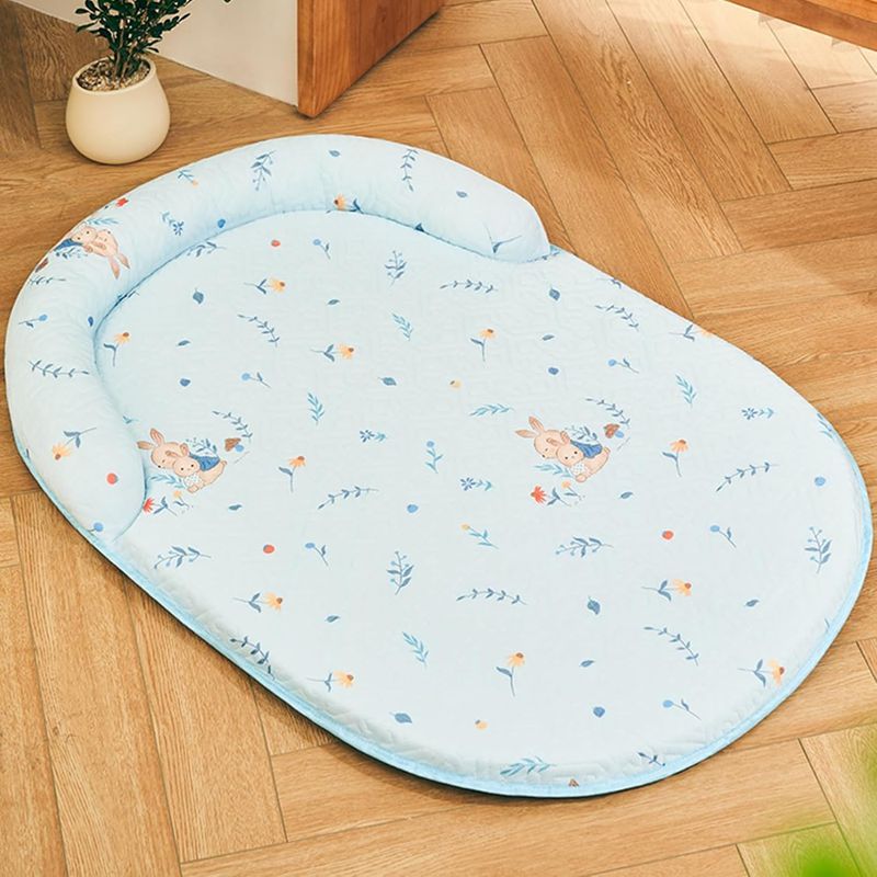 犬 ベッド 円型 冷感 パンダ柄 夏用 ペットベッド 猫 ベッド 枕付 ペットベッド ペット用 冷感 マット 滑りにくい裏生地 室内 お手入れ簡単 耐噛み 涼しい 安眠 キャット 休憩所 ドッグ 寝床