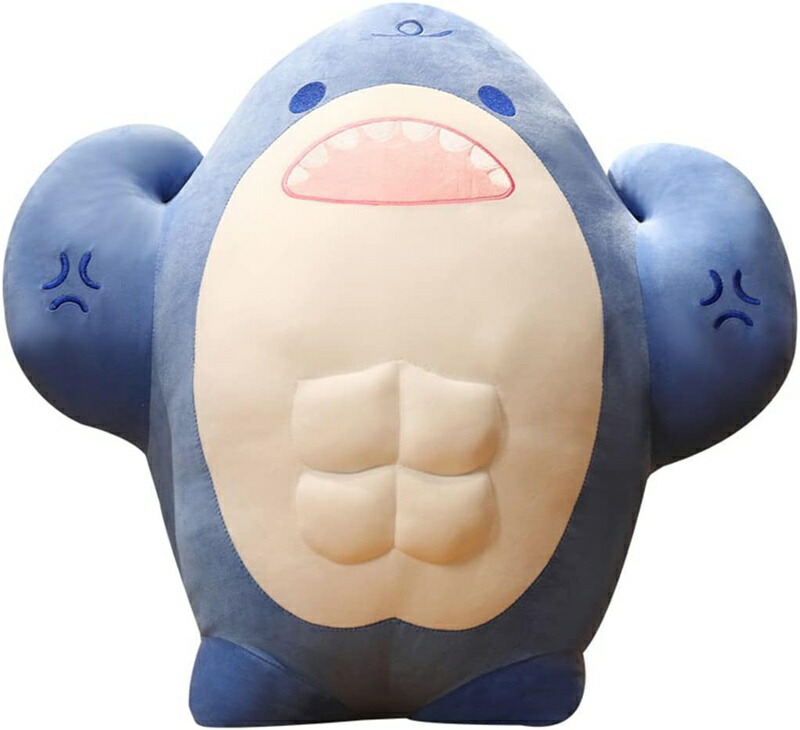 ぬいぐるみ 抱きまくら 抱き枕 シャーク 可愛い ふわふわ もこもこ 柔らかい もちもち 縫い包み だきまくら 多機能 面白い 洗える 癒し系 プレゼント ギフト お祝い お誕生日 飾り 添い寝枕 7｜お米の米道 店 7,814円