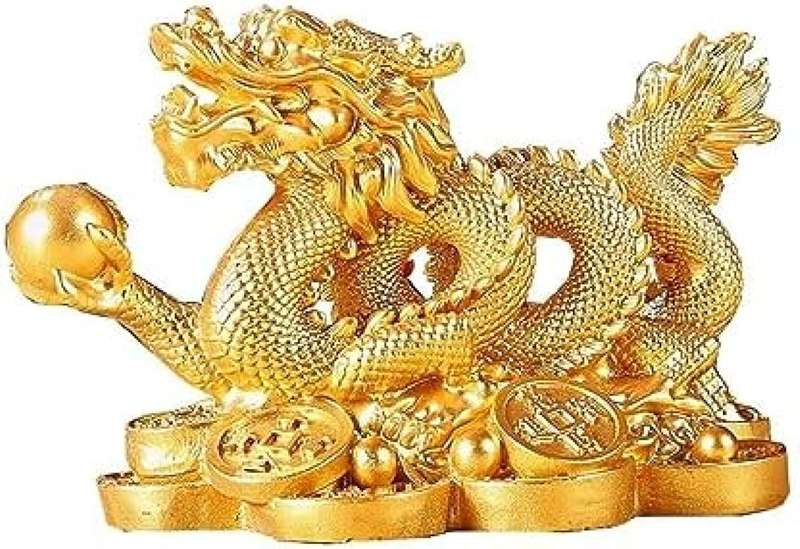 龍の飾りつけ 風水 五本爪 銭龍 お引き立て華めく 金運引きあげる 風水グッズ 開運グッズ 仕合わせ 飾りつけ