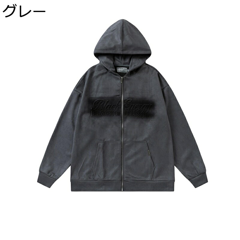 パーカー メンズ 長袖 フード付き ポケット ジッパー付 ジップアップパーカー トレーニングウェア ドローストリング付き 秋 冬 トップス トレーナー モコモコ 保温 大人 ペアルック ユニセックス