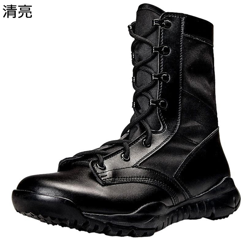 コンバットブーツ ミリタリーブーツ 軍用靴 タクティカル メンズ アウトドア シューズ 山登り靴 打つことブーツ 山歩き 細工物シューズ 生き残ること サバゲー 御機嫌とり捨てる サイドジップ 通気 軽さ