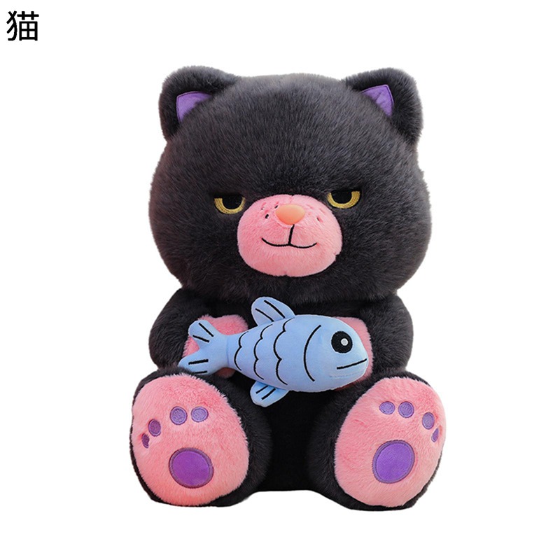 猫 抱き枕 ぬいぐるみ 愛くるしい 猫あやつり人形 PP綿 もこもこ 人でなしの黒猫 ホンブルグ帽 気持ちいい お嬢さん お坊っちゃん 祝賀会 生まれ落ちる日 クリスマス 差し上げ物