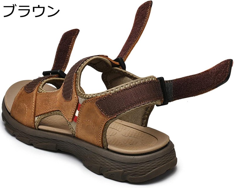 スポーツサンダル アウトドア ビーチサンダル コンフォート ファッションサンダル 夏春 マジック式 滑り止め 軽量 クッション性 耐久性 柔軟性 抗菌 通気性 滑り止め 防臭性 快適 日常着用 歩きやすい 通勤用 通学 室内