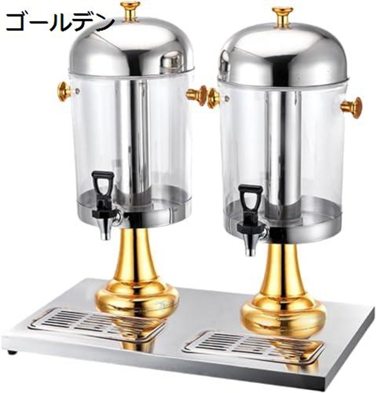 ウォータージャグ ドリンクサーヴァー お役目用お水サーヴァー ステンレス鋼 冷水筒 清涼飲料水ディスペンサー水ものディスペンサー 大静電容量 保冷 保温 水道の栓付き添い人 澄み切ったバレル ドリンク水さし 梅酒 清涼飲料水 麦酒