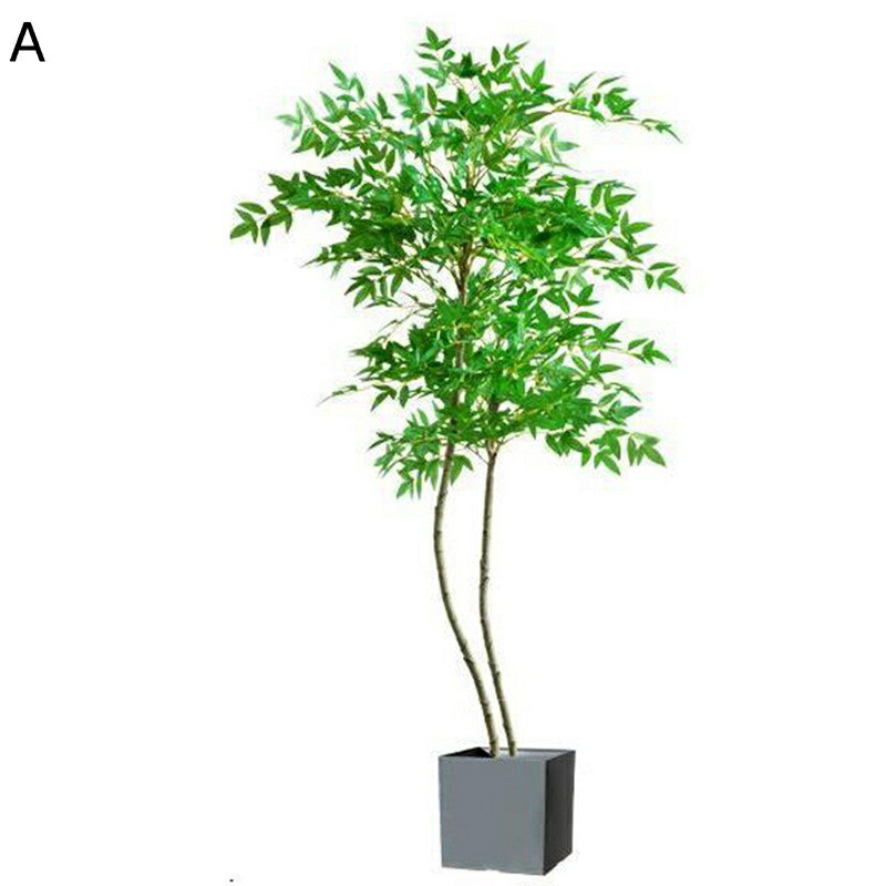 人工観葉植物 リアル ガジュマル 枯れないグリーン 人工葉っぱ 高い 大きいサイズ 大型 本物そっくり インテリアグリーン フェイクグリーン 大型 お世話不要 人工植物装飾 観葉樹 ガーデン 装飾 宴会 飾り用｜お米の米道 店