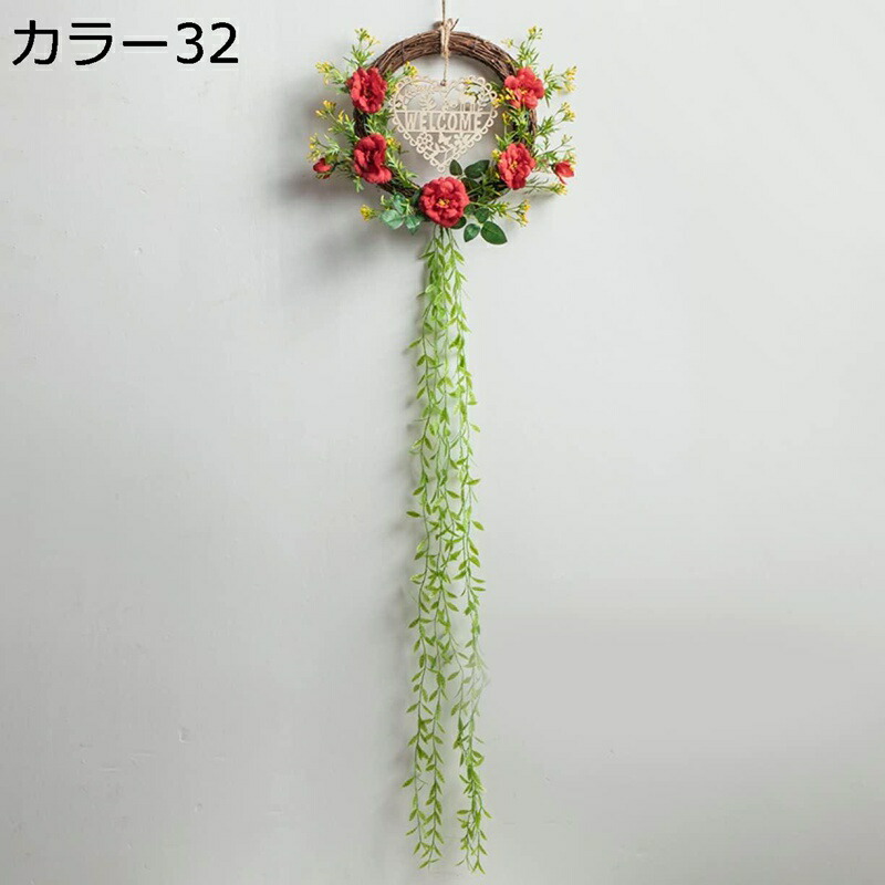 造花 壁掛け フェイクグリーン フェイクフラワー 壁掛け 鉄枠付き フラワー 造花 インテリア アートフラワー カラー フェイクグリーン 薔薇 玄関飾り リビング ローズ お部屋 人工観葉植物 枯れない花