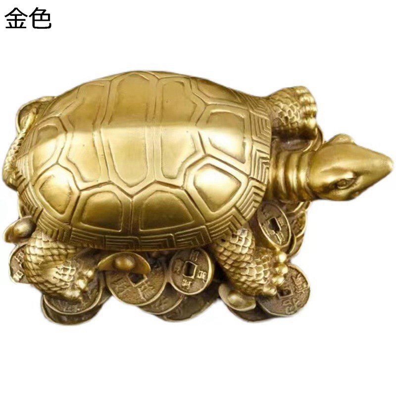 金管楽器 ぜにがめ ミニ 亀 カメ 風水飾りつけ 毛の荒物 室内装飾 芸術品 縁起物 かざり付ける 飾りつけ 店飾りつけ 執務室 リビング 開業 差し上げ物 差し上げ物 仕合わせ 財運 御引き立て賑わう祈とう 金運引き上げる 開運グッズ 厄除け 護身符