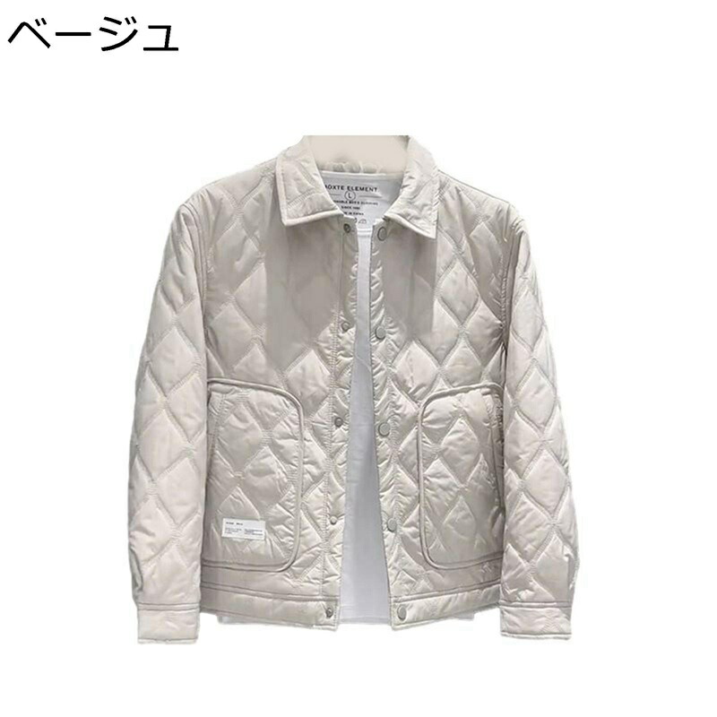 中綿ジャケット メンズ 防寒対策 暖かい ウィンターコート ショート丈 キルティング 冬着 防寒アウター 綿服 厚い 体型カバー お出かけ 戸外 トレッキング コーデやすい 日系 大きいサイズ