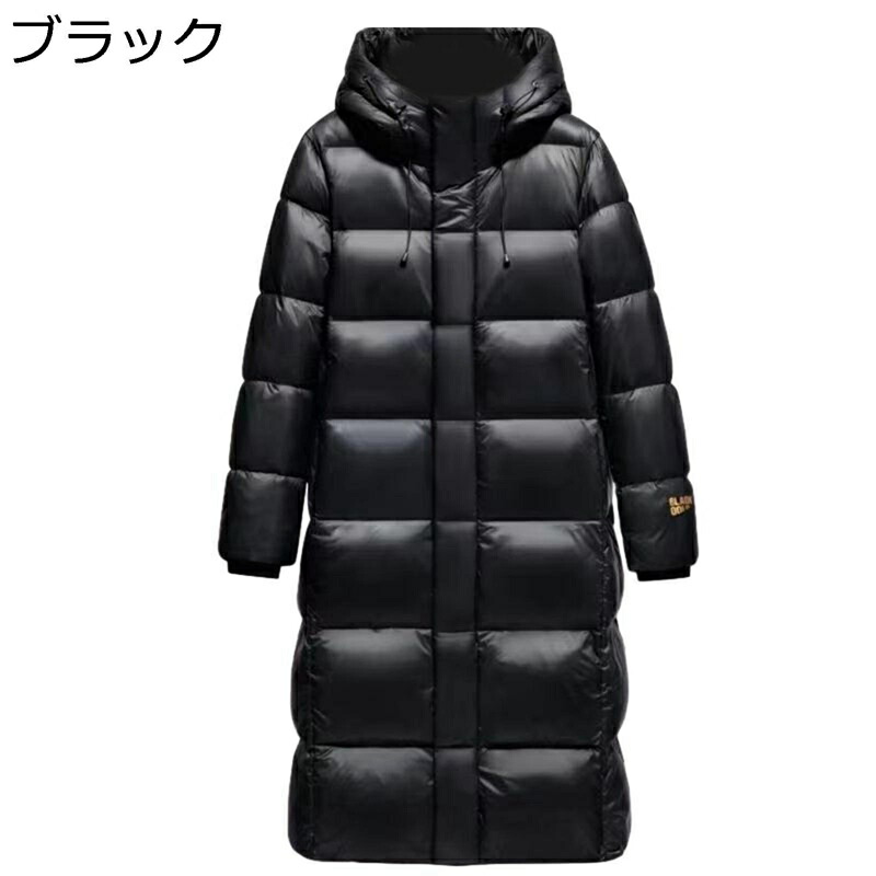 ダウンコート 軽防寒コート メンズ 長袖 冬服 ベンチコート ロング丈 光沢あり 取り外し可能なフード 厚手 保温性 防風性 防寒性 大きいサイズ ファスナー付き ベーシック カジュアル 無地 旅行 仕事 日常着用