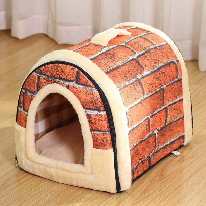 ペットハウス ベッド ドーム型 犬小屋 犬ハウス 犬ベッド 犬 猫 小型犬 中型犬 多用 暖かい 2WAY テント 屋根 洗える 滑り止め 猫ハウス ペットベッド ペット用ハウス クッション 猫用 ベ