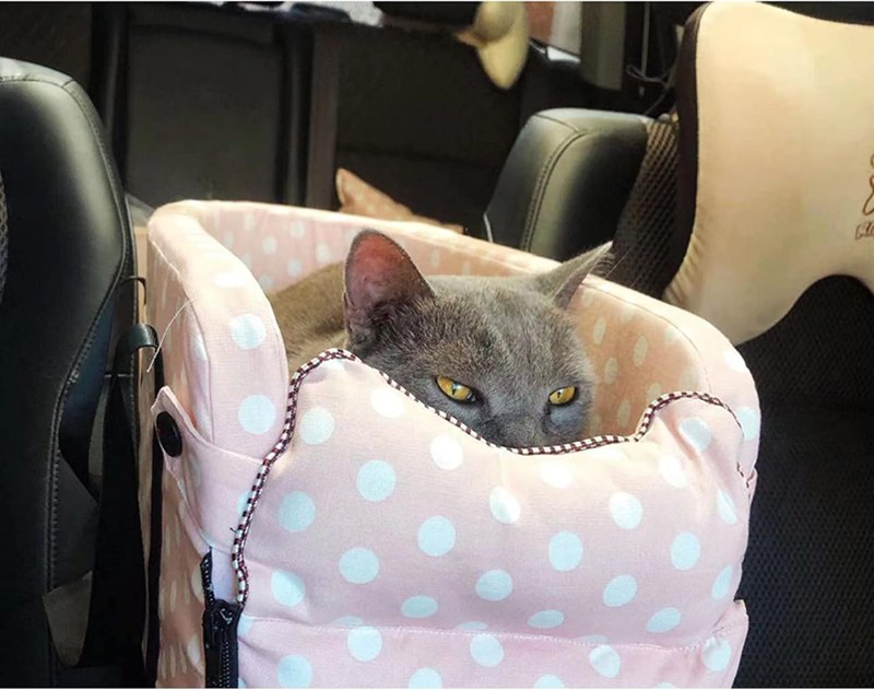 ドライブボックス アームレスト ペット 犬 車酔い 事故防止 犬用 車 折りたたみ 中型犬 ピンク 小型犬 お出かけ シート キャリー ペットキャリー 犬 中型犬 小型犬 犬用 ペット 柴犬 猫 ド