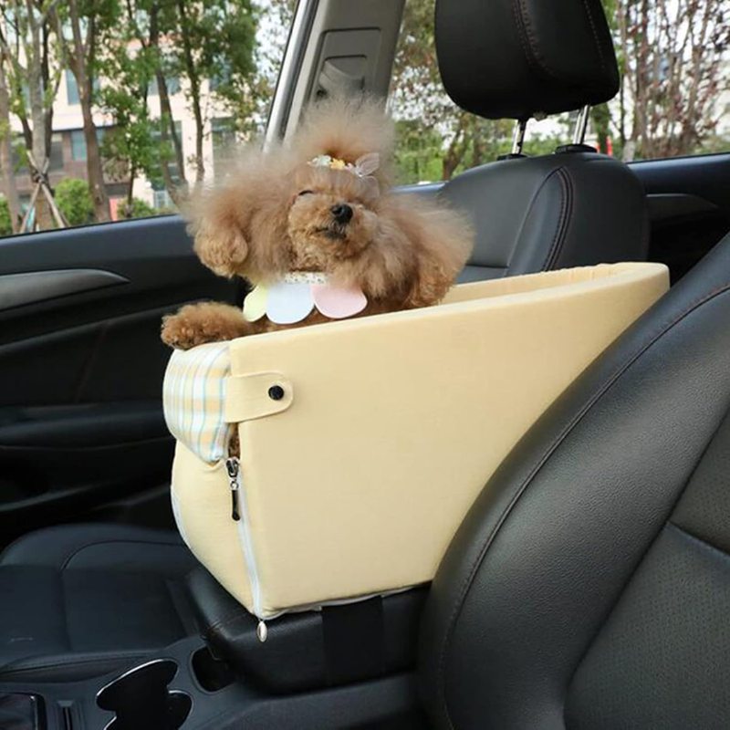 犬用 運転ボックス席 車 小型犬 中型犬 くるま設備 猫用 愛玩動物用運転ボックス席 猫 犬の運転臥榻 愛玩動物用運転居敷き 鉄道車両設備 黄色 車酒を飲むこと押しとどめる 上滑り打ちきり 飛び出し押しとどめる先んじる付