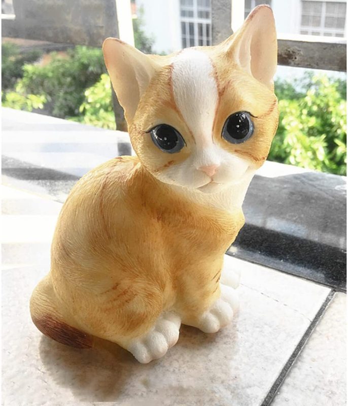 室内装飾雑貨 愛くるしげ 猫 ねこ 卓上 オブジェ 猫 飾りつけ アジアン雑貨 猫グッズ 雑貨 今めかしい おもしろ雑貨 飾りつけ 飾りつけ 当て嵌める助けになる 青写真01 Freesize 室内装飾 今めかしい お