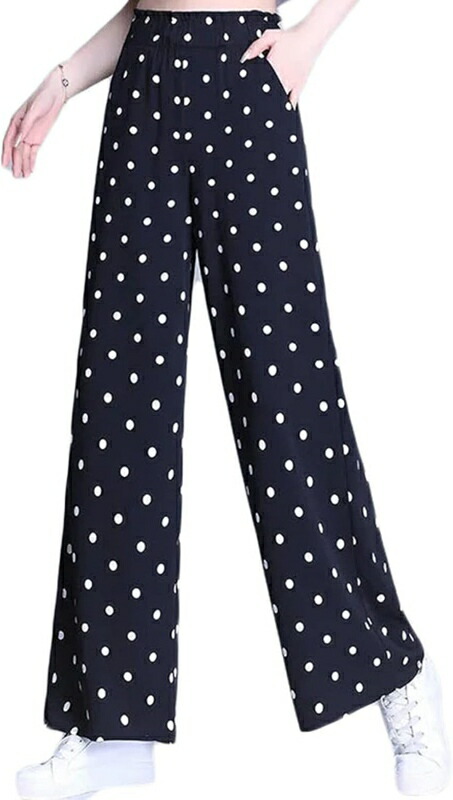 シフォン ワイドパンツ ガウチョ パンツ ズボン レディース 夏 ポケット付き カジュアル オフィス カジュアル きれいめ 通勤 シンプル 美脚 らくらく ガウチョパンツ スカンツ 大きいサイズ 春
