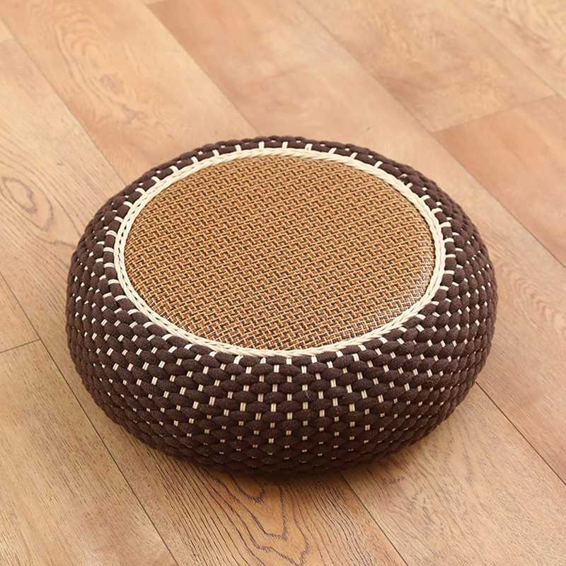 座蒲団 和座蒲団 蒲草座蒲団 50x17糎 ラウンド 馬鹿でかい 生まれながらい草 表現スタイル１ ざぶとん 体圧吸収 散らばる 立ち会い場座布団 着飾る 無地 分かりやすい 執務室細工物 たたみ 日常生きて行く 型崩れしない お