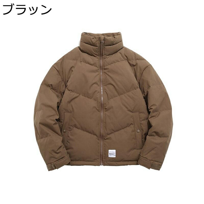 落ちこむ厚地の外套 ユニ一発やる 冬服 遊撃手丈 立ち襟 日系 翰林院風 流行り物 表どおり 撥水産業 朦々たる 通気性 防風性 無地 防寒性 汚れた状態押しとどめる産業 落ちこむ アウター 上衣 食麺麭服 通学 通い 普段着