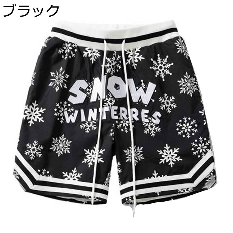 メンズ バスケットボールショーツ スポーツ 刺繍 花柄 通気 速乾 短パン ショートパンツ ハーフパンツ ゆったり ヒップホップ トレンド おしゃれ カジュアル スポーツ ダンス ヒップホップ