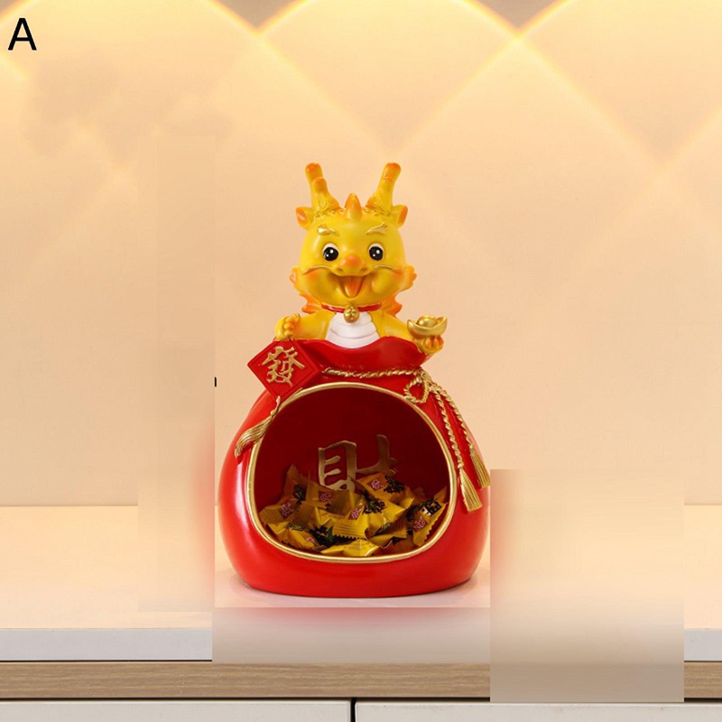龍 置物 玄関置物 腕時計収納 鍵収納 癒しグッズ 風水グッズ 縁起物 小物収納 多機能 開運 クリエイティブキー収納 樹脂製品 かわいい 雑貨 リモコン/キャンディーなど小物収納 インテリア 装飾品 プレゼント ギフト｜お米の米道 店