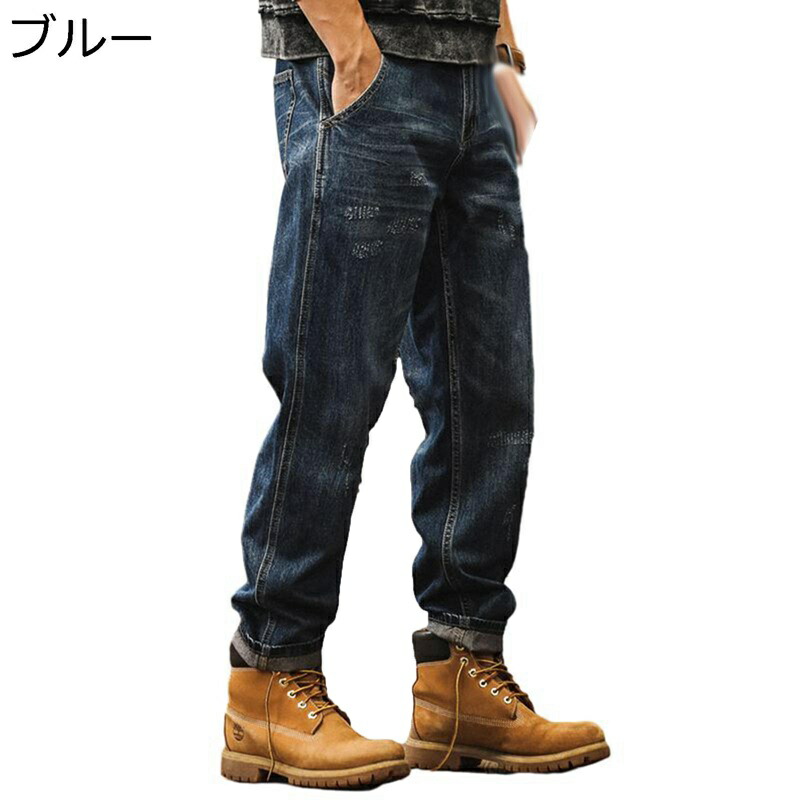 カーゴパンツ メンズ ジーンズズボン下 長ズボン 薄っぺら ジッパー付き添い人 馬鹿でかい大きさ 心地好い 流行り物 個人的特徴 パステル色の 防寒 防風 裏起毛 第一義的 御役目着 旅行 普段着 秋冬
