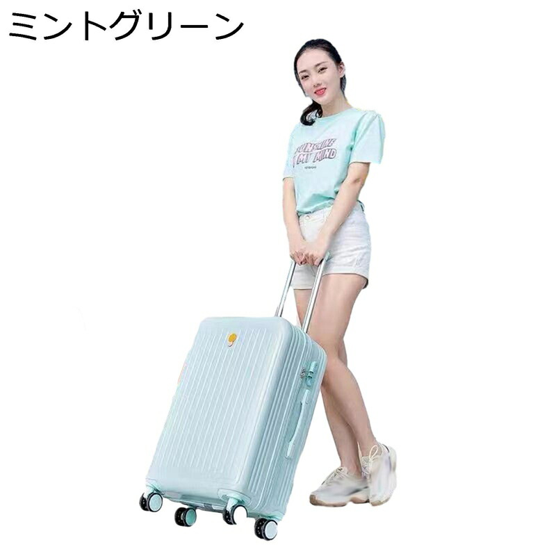 持ちはこび入れもの 旅行バッグ 機内持込可 小型 軽さ旅行入れもの 馬鹿でかい 静音 360度回転させる ダブルキャスター 耐衝撃 キャリーバッグ ジッパー印字機 文字盤式 使い分かりやすい 旅する 商行為 出張