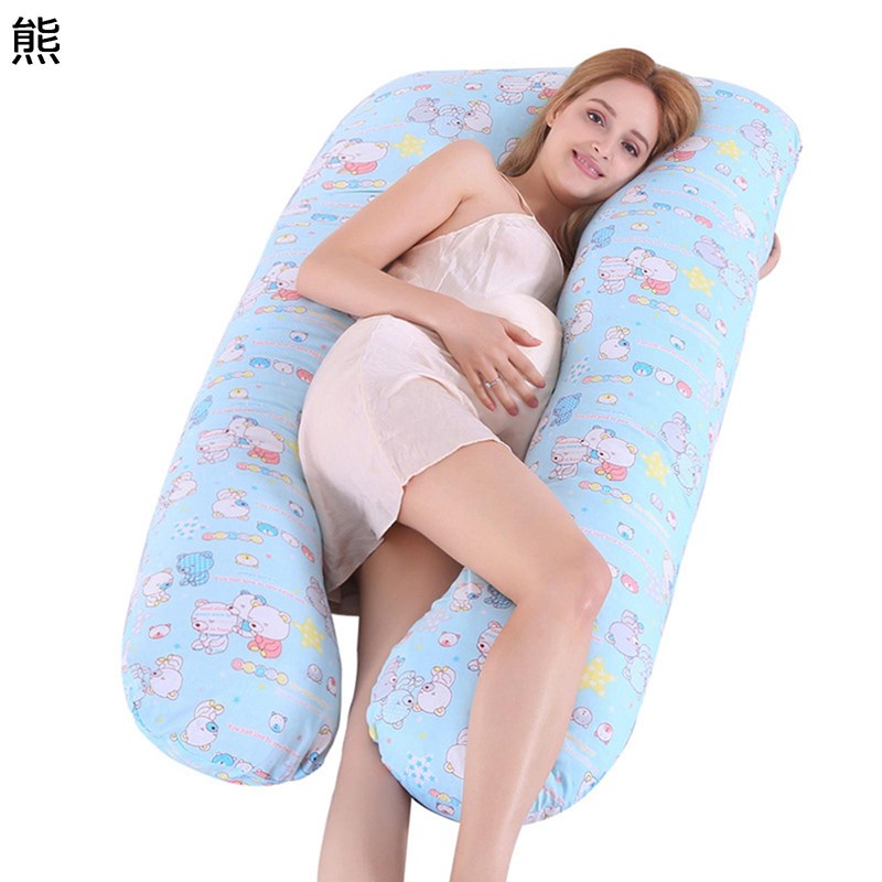 だきまくら U型 妊婦 妊娠 タニティー 100%棉 授乳クッション ボディーフィット 通気性 肘置き 足置き 腹部をサポート 横向き 高反発 大きい枕 寝返り防止 うつぶせ枕 背もたれクッション 安眠 体圧分散|お米の米道 店
