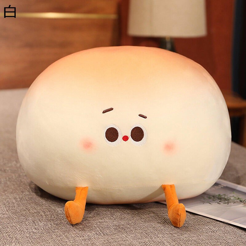 饅頭 ぬいぐるみ 抱きまくら 大きいサイズ 丸い かわいい もちもち ふわふわ 萌え 抱き枕 背当て 腰当て 多機能 乙女心 添寝 お誕生日 クリスマス インテリア ソファー 部屋 オフィス 彼女