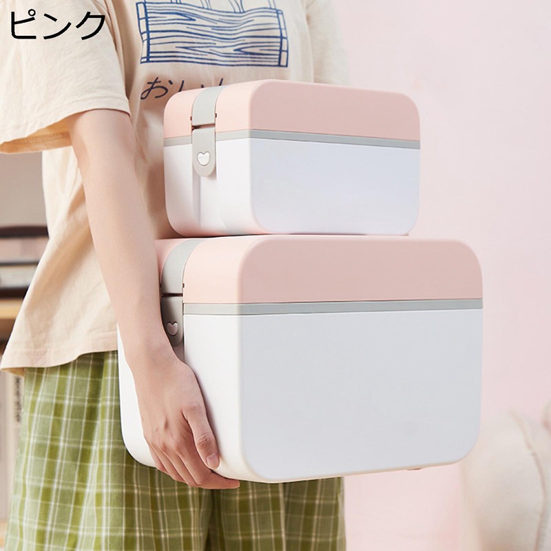 きゅうきゅうばこ くすり箱 救急ボックス 防水防塵 多機能 軽量 ハンドル付き 仕切り 取り外しケース 小物収納ケース プラスチック ツールボックス 工具箱 薬入れ 道具入れ 防災グッズ収納 家庭用 車載