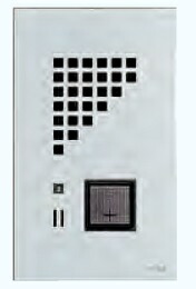 インターホン玄関子機 アイホン　IE-NXUG　標準型玄関子機 カラーバリエーションシリーズ・埋込型 シャイニングシルバー [∽]