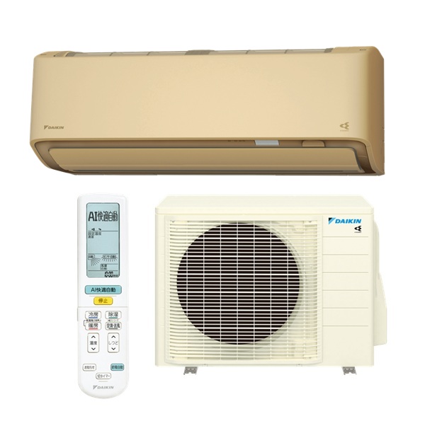 ダイキン S286ATAS-C エアコン 10畳 ルームエアコン AXシリーズ 単相100V 20A 10畳程度 ベージュ (S285ATAS-C 後継品) ♪