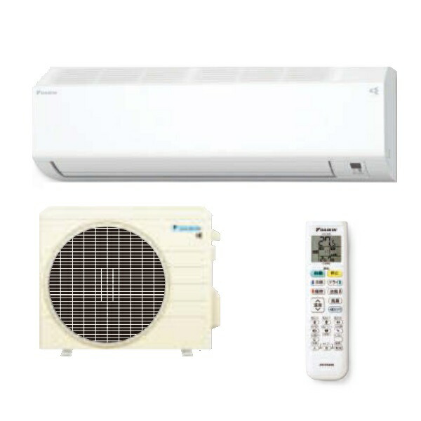 ダイキン S226ATCS-W エアコン 6畳 ルームエアコン CXシリーズ 単相100V 15A 6畳程度 ホワイト (S225ATCS-W 後継品) ♪|まいどDIY