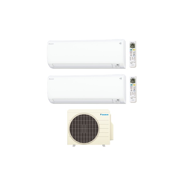 ダイキン　PAC-403AV　マルチエアコン 壁掛形 マルチパック 6～9畳Ｘ2台の組合せ 単相 200V (PAC-40RVの後継品) [♪]｜まいどＤＩＹ