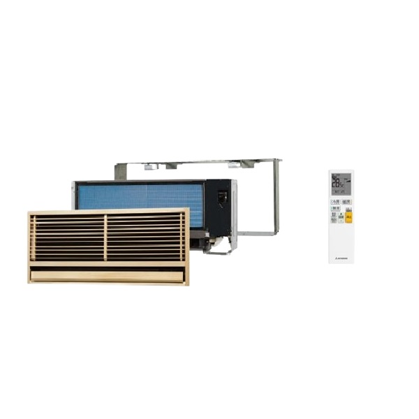 三菱重工 [SKU4523H2+前面グリル+据付枠] システムマルチ 室内機のみ 壁ビルトイン形 14畳程度 ♪｜まいどＤＩＹ