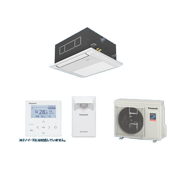 パナソニック PA-P40DM7SGC 業務用エアコン 1方向天井カセット形 XEPHY Premium エコナビ シングル P40形 1.5馬力 単相200V ♪|まいどDIY