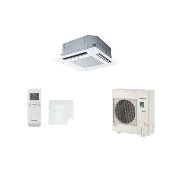 パナソニック PA-P160U7HNCX 業務用エアコン 4方向天井カセット形 XEPHY Eco 標準(ワイヤレス) シングル P160 形6.0馬力 三相200V ♪