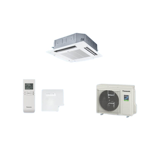 パナソニック PA-P56U7HNCX 業務用エアコン 4方向天井カセット形 XEPHY Eco 標準(ワイヤレス) シングル P56 形2.3馬力 三相200V ♪｜まいどＤＩＹ