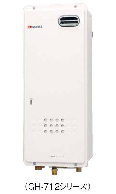 ガス温水暖房付ふろ給湯器 ノーリツ　GH-712W3H BL　リモコン別売 2温度 3P内蔵 ♪