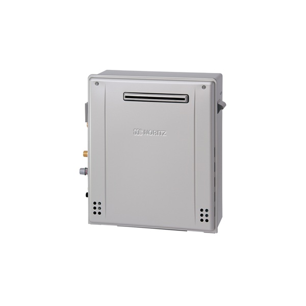 ノーリツ GRQ-C2072SA-1 BL ガスふろ給湯器 隣接設置型 シンプル オート エコジョーズ 20号 屋外据置形 リモコン別売 ♪|まいどDIY
