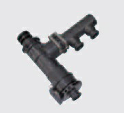 パーパス　CCH-2SBJ1　ガス給湯器 部材 配管接続 ヘッダー 熱動弁なし(樹脂製)2系統(3P1本) [◎]
