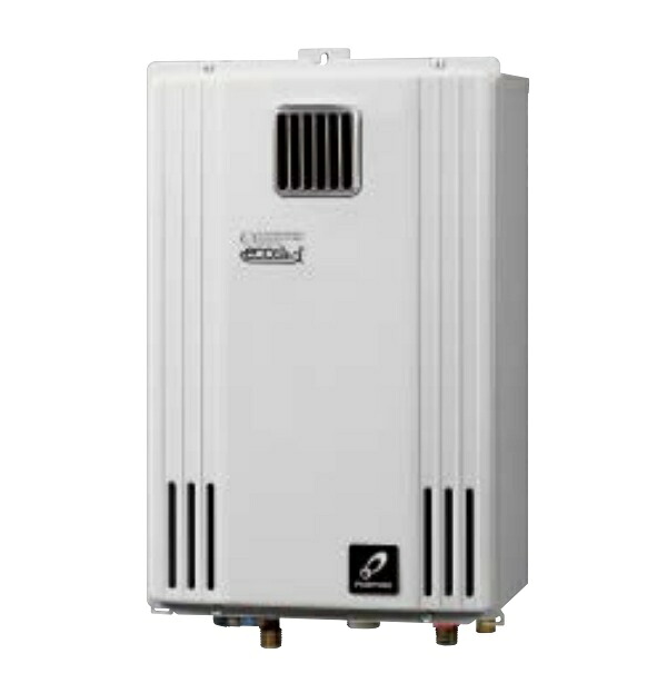 パーパス GS-H2003W-1 ガス給湯器 20号 給湯専用 屋外壁掛形 PS標準設置兼用 パントンクールグレー 2 リモコン別売 ♪∀|まいどDIY