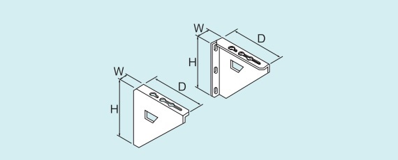 ガス給湯器 部材 リンナイ　ROP-P031-P　壁取付台S [≦]