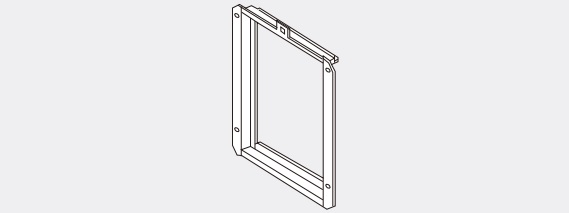 ガス給湯器 部材 リンナイ　UOP-3030　扉内設置用取付BOX [≦]