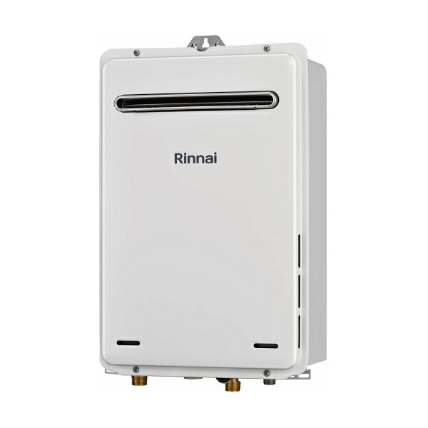 リンナイ 【RUX-A2416W(A)-E 都市ガス用】 ガス給湯専用機 停電モード対応タイプ 24号 屋外壁掛･PS設置型 15A リモコン別売