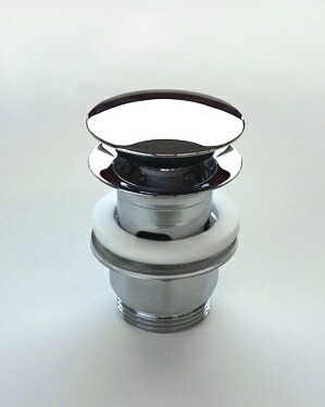 セラトレーディング　CET740R　 ダイレクトプッシュ排水ヘッド部 クロム [♪]