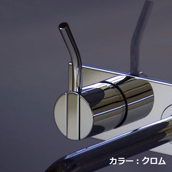 セラトレーディング　VL028M-60　ボラ シングルレバーハンドル(Mサイズ) ブラッククロム (VL028-M-60の後継品) 受注生産品 [♪§]