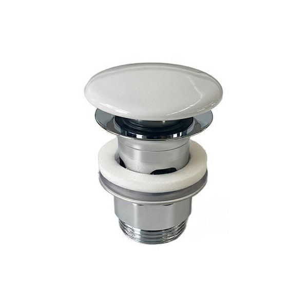 セラトレーディング VB8L0334R ダイレクトプッシュ排水ヘッド部(ループ&フレンズ 洗面器専用品) ホワイト ♪|まいどDIY