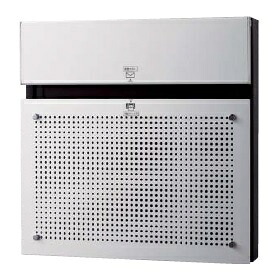 パナソニック　CTCR2151S　戸建住宅用宅配ポスト COMBO-F (前入れ・後出し) アルミパンチング [凹]｜まいどＤＩＹ