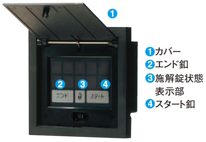 電設資材 パナソニック　EK3822B　シークレットスイッチ(FFシリーズ)(2線式・埋込型)(ブラック)
