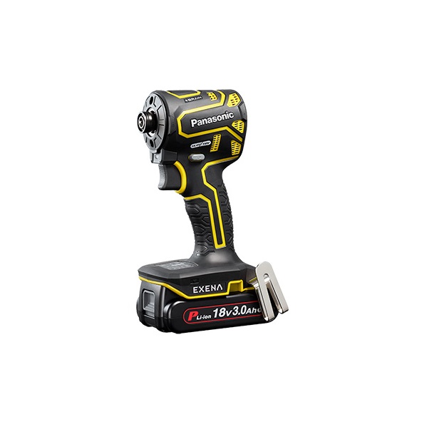 電設資材 パナソニック EZ1PD1N18D-Y 充電インパクトドライバー イエロー 18V 3.0Ah(PNタイプ) 電池セット